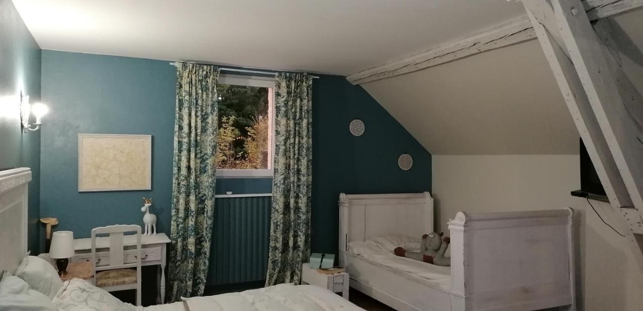La Chaumiere Du Tordoir Bed and Breakfast Les Rues-des-Vignes Exteriör bild